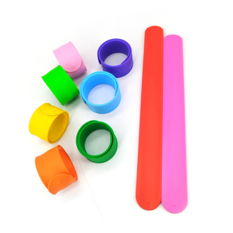 silicone slap bracelets